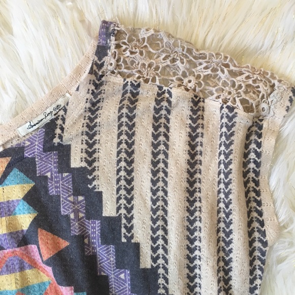 American Rag Boho Crochet Crop Top - Picture 4 of 6